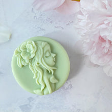 Handmade Artisan Natural Soap | Charming Portraits-Luvia | Aloe Vera, Green Tea & Citrus Scent – With Silk & Aloe Vera - Tammi Home