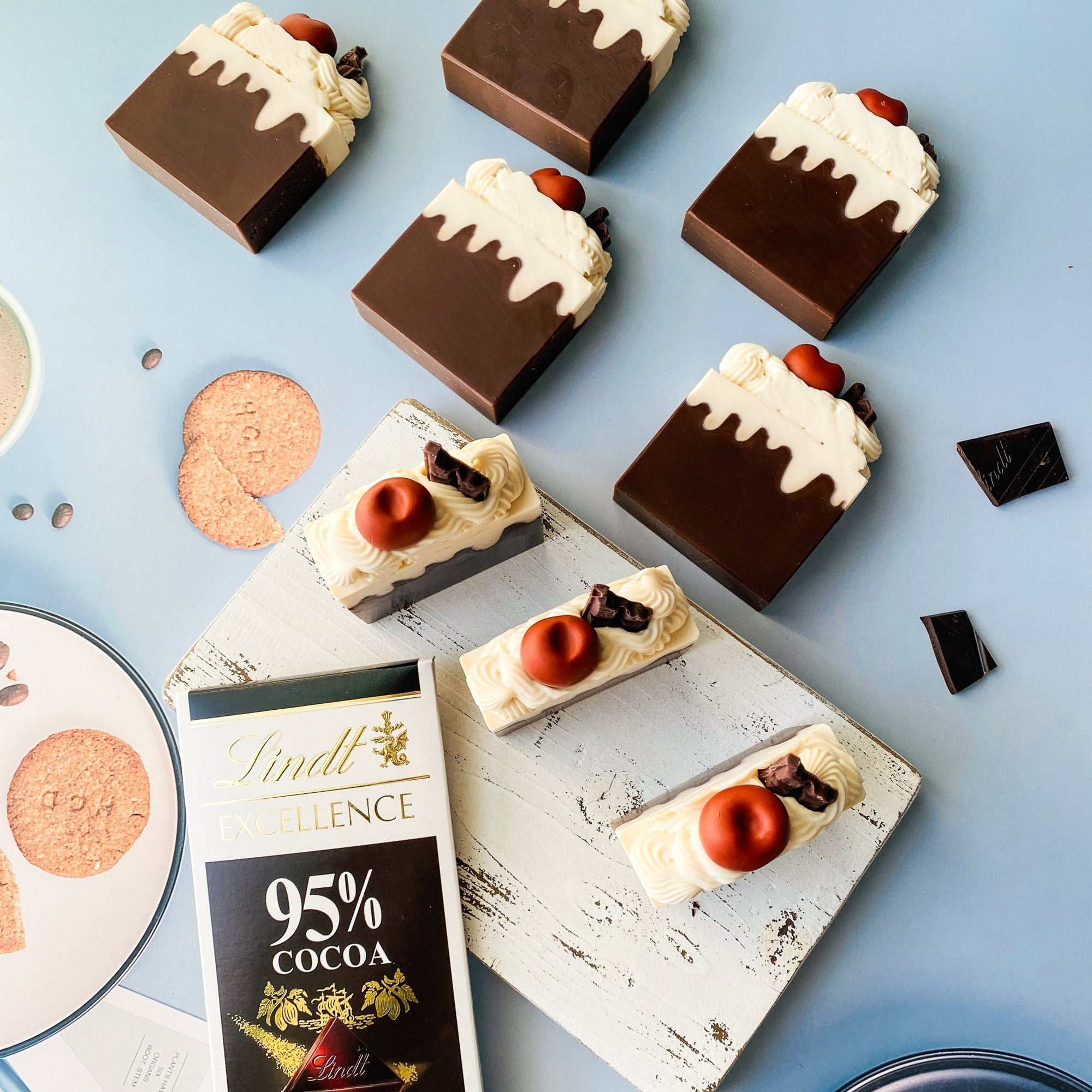 Handmade Artisan Natural Soap,Classic Collection – Cocoa Dream – Cocoa Therapy Scent - Tammi Home