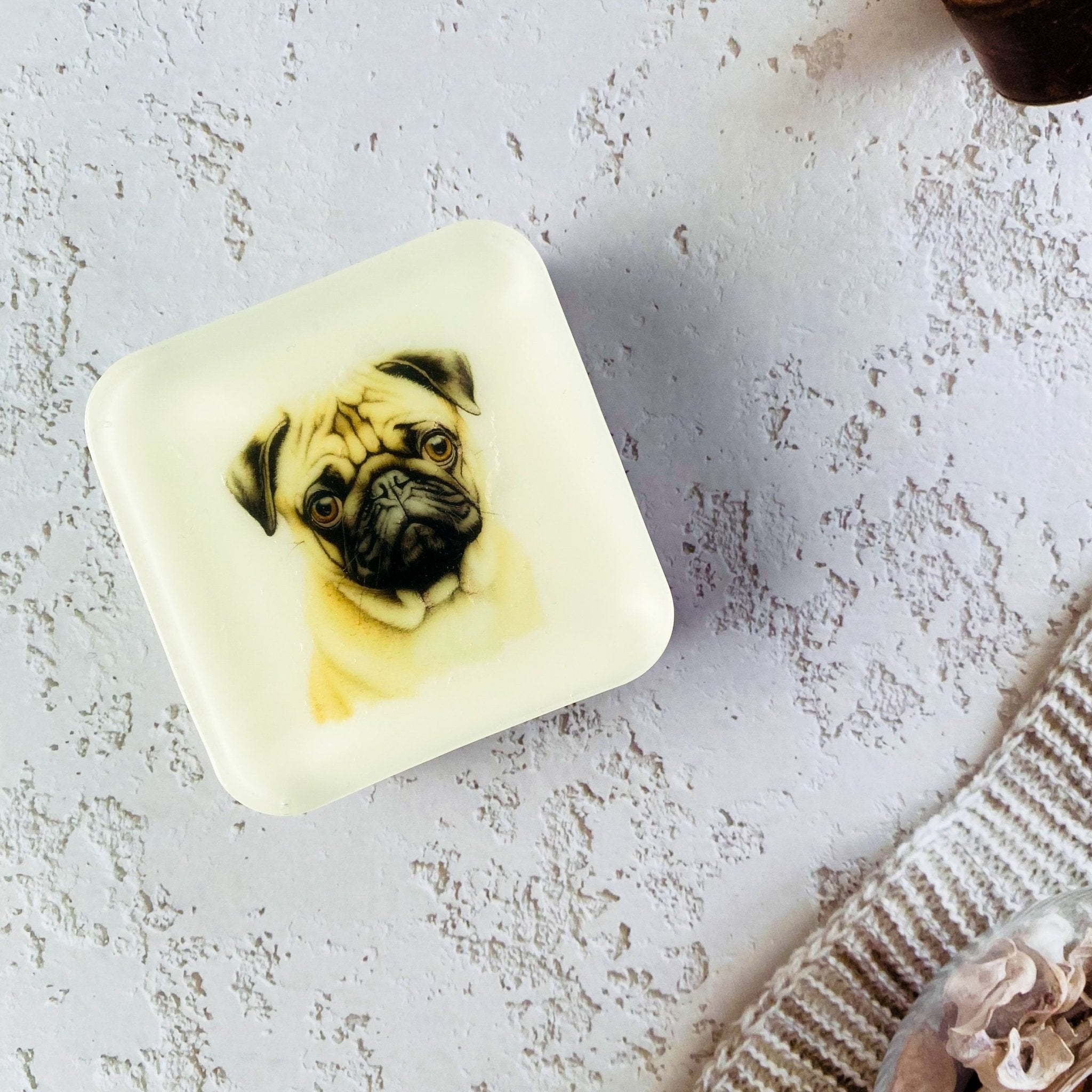 Handmade Artisan Soap | Pug | Canine Charm - Tammi Home