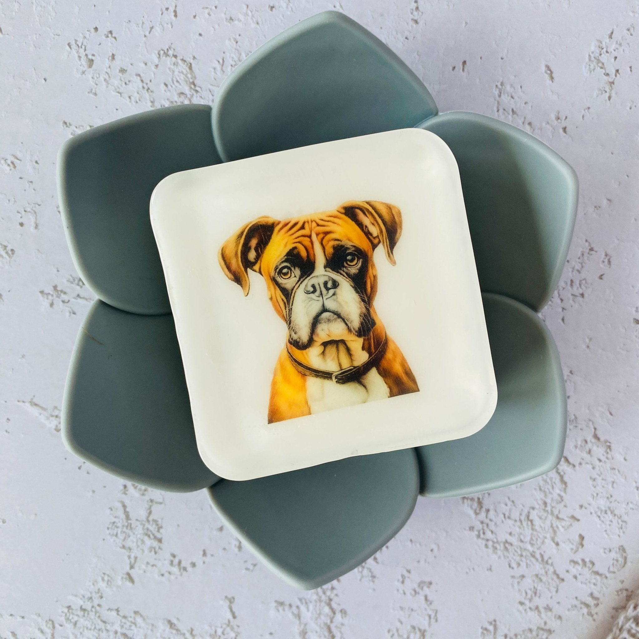 Handmade Artisan Soap，Furry Friends Collection – Boxer - Canine Charm - Tammi Home