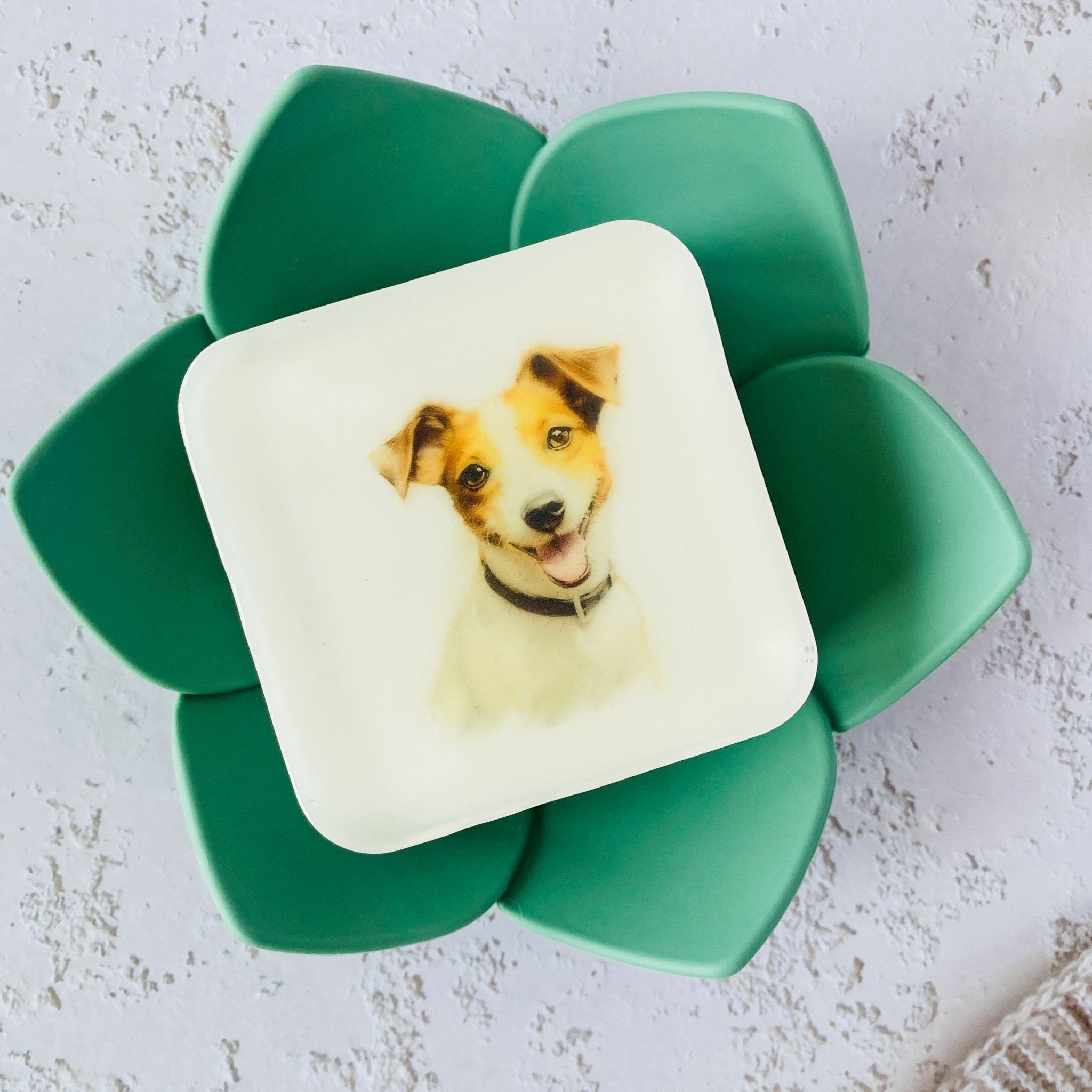 Handmade Artisan Soap，Furry Friends Collection – Jack Russell Terrier - Canine Charm - Tammi Home