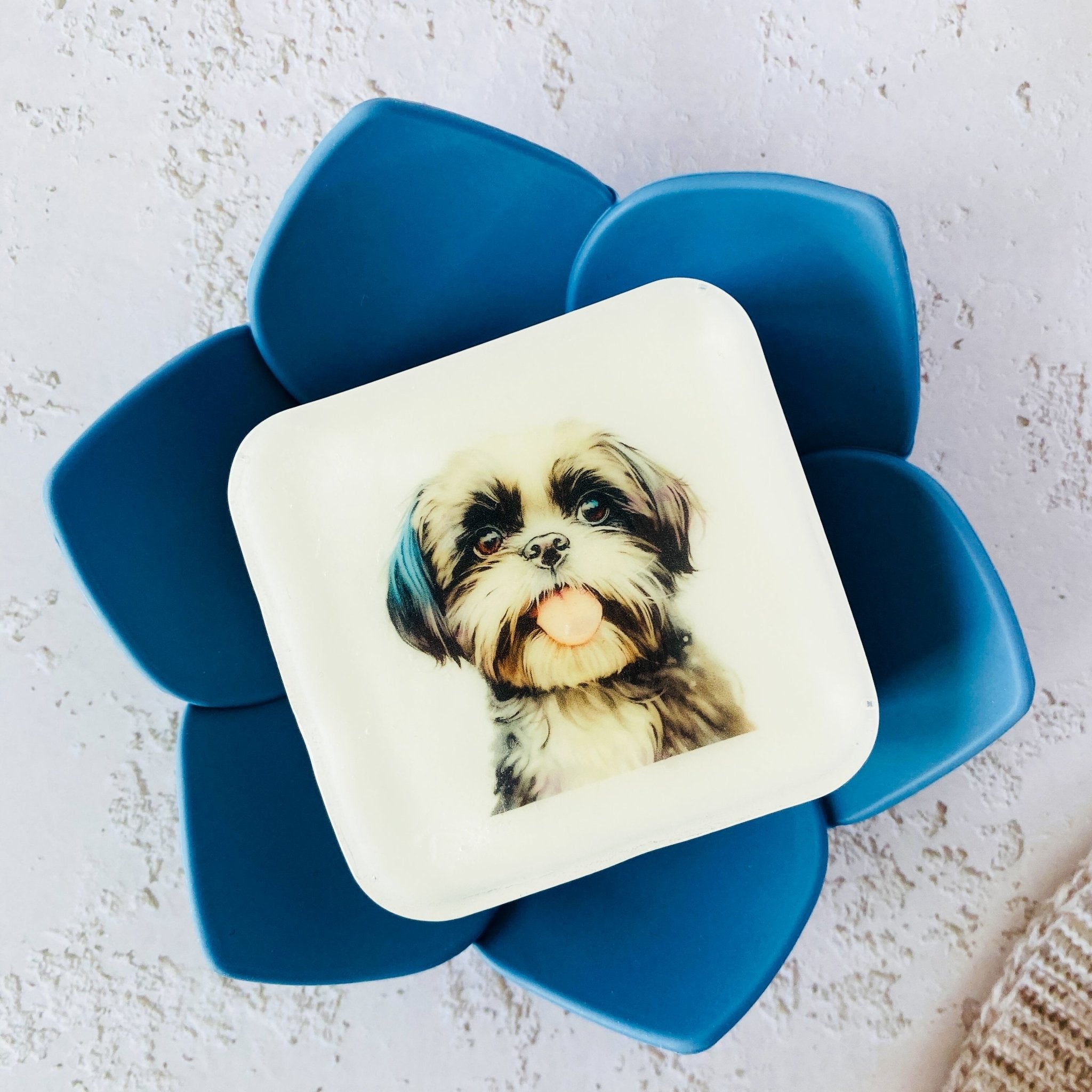 Handmade Artisan Soap，Furry Friends Collection – Shih Tzu - Canine Charm - Tammi Home