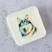 Handmade Artisan Soap，Furry Friends Collection – Siberian Husky - Canine Charm - Tammi Home
