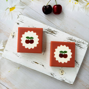 Handmade Artisan Soap | Cherry Charm | Black Cherry & Rasberry Scent - Tammi Home