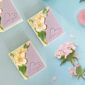 Handmade Artisan Soap | Petalique | English Pear & Freesia Scent - Tammi Home