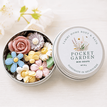 Pocket Garden Mini Soaps – Handmade Floral Soap Gift Tin - Tammi Home