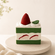 Strawberry Matcha Slice – Matcha Latte Scent | Handmade Artisan Soap - Tammi Home