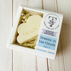 Handmade Artisan Natural Soap, Classic Collection – Dreams in the Clouds – Lavender Lemon Scent - Tammi Home