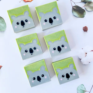 Handmade Artisan Natural Soap，Classic Collection – Koala's Love – Eucalyptus & Spearmint Scent - Tammi Home