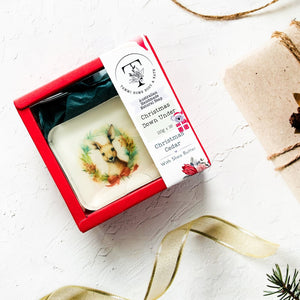 Handmade Artisan Soap | Christmas Down Under - Kangaroo | Christmas Cedar Scent - Tammi Home