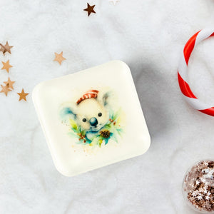 Handmade Artisan Soap | Christmas Down Under - Koala | Christmas Cedar Scent - Tammi Home