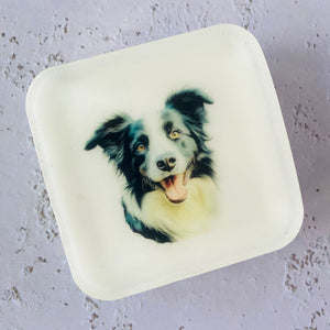 Handmade Artisan Soap，Furry Friends Collection – Border Colliee - Canine Charm - Tammi Home