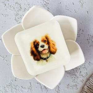 Handmade Artisan Soap，Furry Friends Collection – Cavalier King Charles Spanieler - Canine Charm - Tammi Home