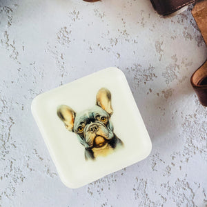 Handmade Artisan Soap，Furry Friends Collection – French Bulldog - Canine Charm - Tammi Home