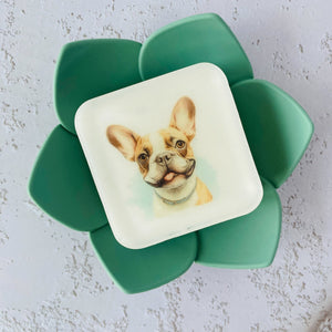 Handmade Artisan Soap，Furry Friends Collection – French Bulldog - Canine Charm - Tammi Home