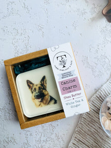 Handmade Artisan Soap，Furry Friends Collection – German Shepherd - Canine Charm - Tammi Home