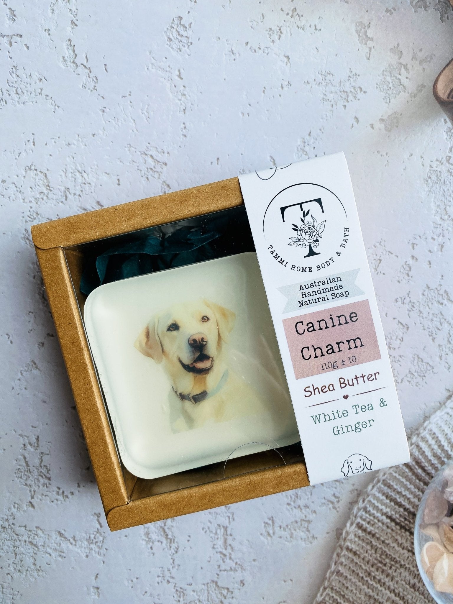 Handmade Artisan Soap，Furry Friends Collection – Labrador Retriever - Canine Charm - Tammi Home