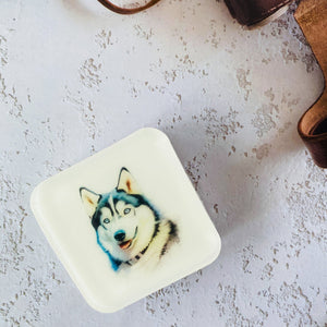 Handmade Artisan Soap，Furry Friends Collection – Siberian Husky - Canine Charm - Tammi Home